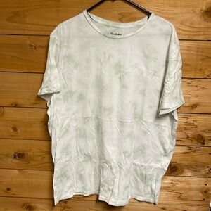 Goodfellow and Co extra large green tie dye t shirt